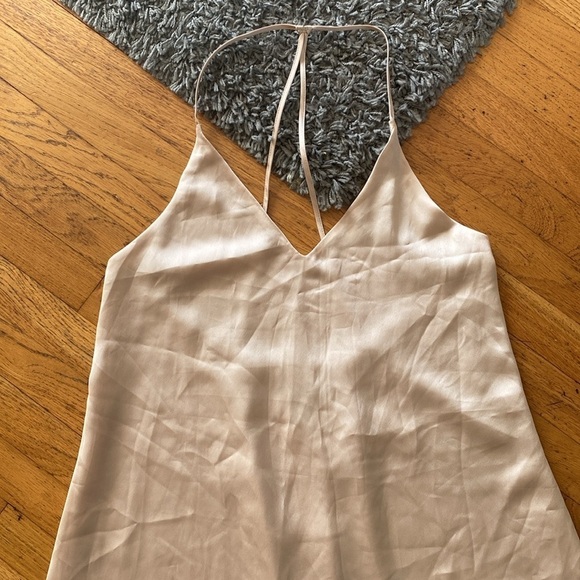 Forever 21 Ivory Gold Mini Dress Size Small - Picture 2 of 10